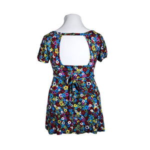 Unisex Topshop - Trikotaažist tuunika, suurus 42 - Sinine (2)