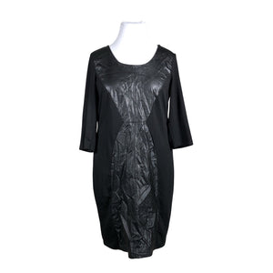 Unisex Junarose - Trikotaažist kleit, suurus 44 - Must (1)