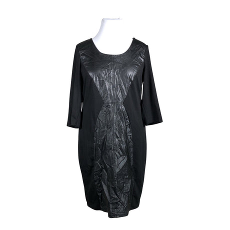 Unisex Junarose - Trikotaažist kleit, suurus 44 - Must ()