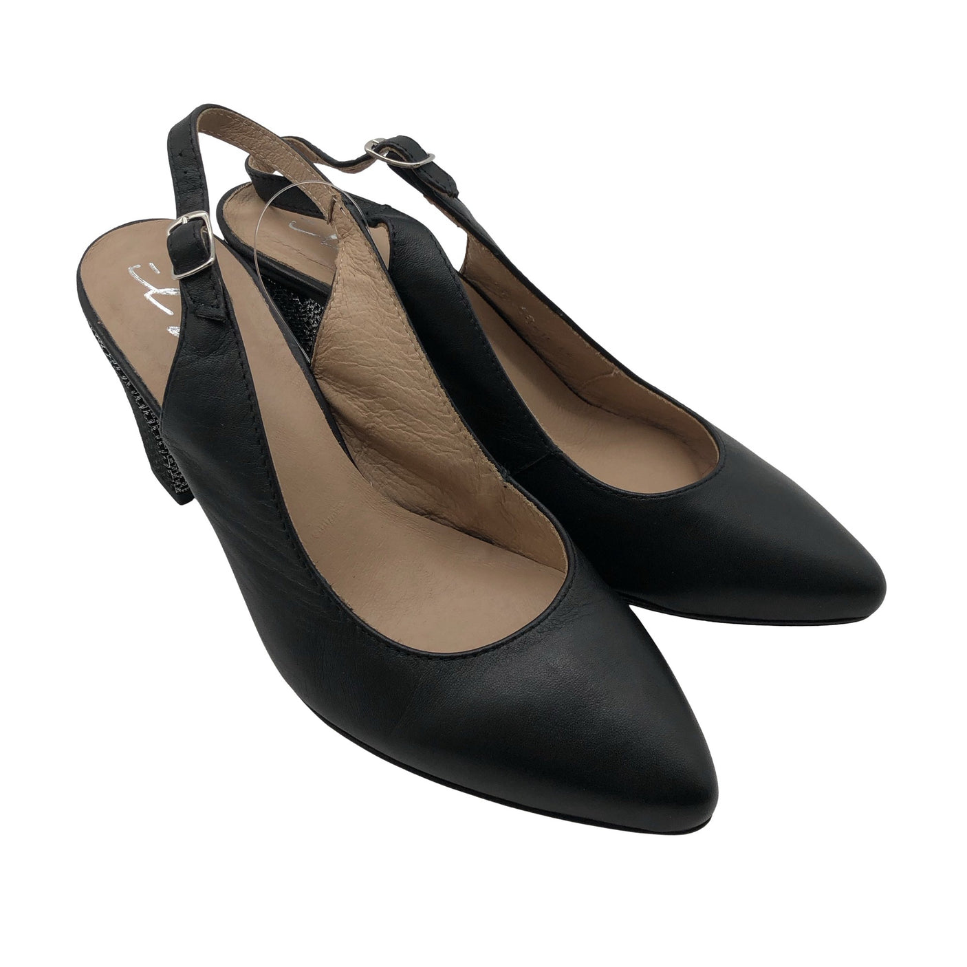 Unisex El Mia - Kontsaga rihmikud, suurus 36 - Must (2)