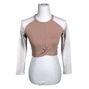 Unisex Luminescence - Spordisärk, pikad käised, suurus 34 - Heleroosa (1)