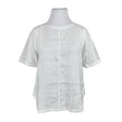 Unisex Marks&Spencer - Lühikeste käistega pluus, suurus 42 - Valge ()