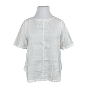 Unisex Marks&Spencer - Lühikeste käistega pluus, suurus 42 - Valge (1)