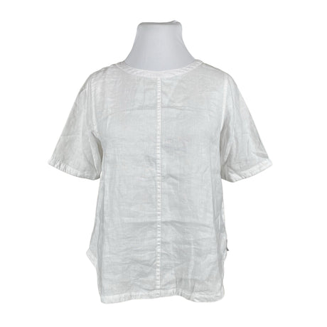 Unisex Marks&Spencer - Lühikeste käistega pluus, suurus 42 - Valge ()