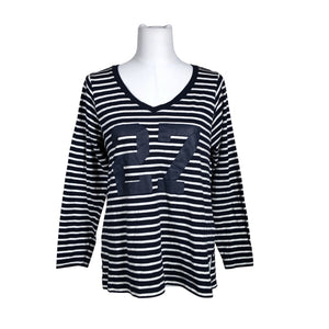 Unisex Happy Holly - Trikotaažist pluus, suurus 36 - Sinine (1)