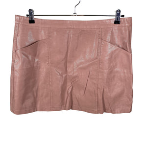 Unisex New Look - Nahkseelik, suurus 44 - Heleroosa (1)