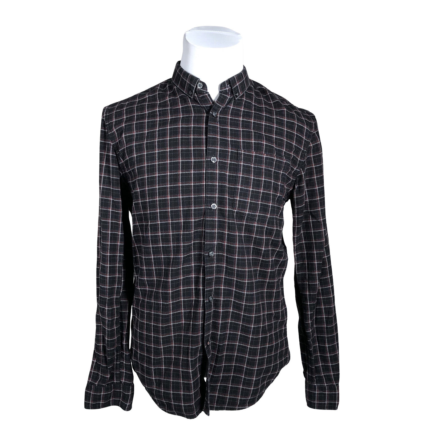 Unisex Tom Tailor - Flanellsärk, suurus L - Must (1)