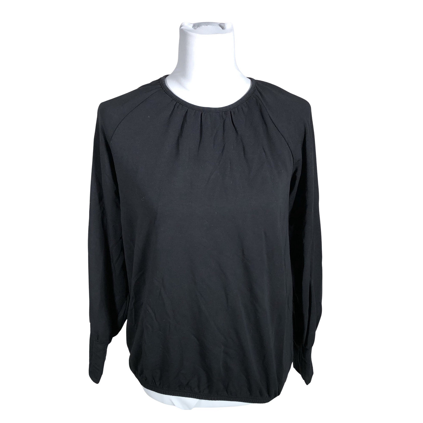Unisex NOSH - Trikotaažist pluus, suurus 36 - Must (1)