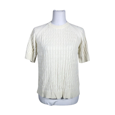 Unisex Blooming - Trikotaažist püksid, suurus 38 - Looduslik valge ()