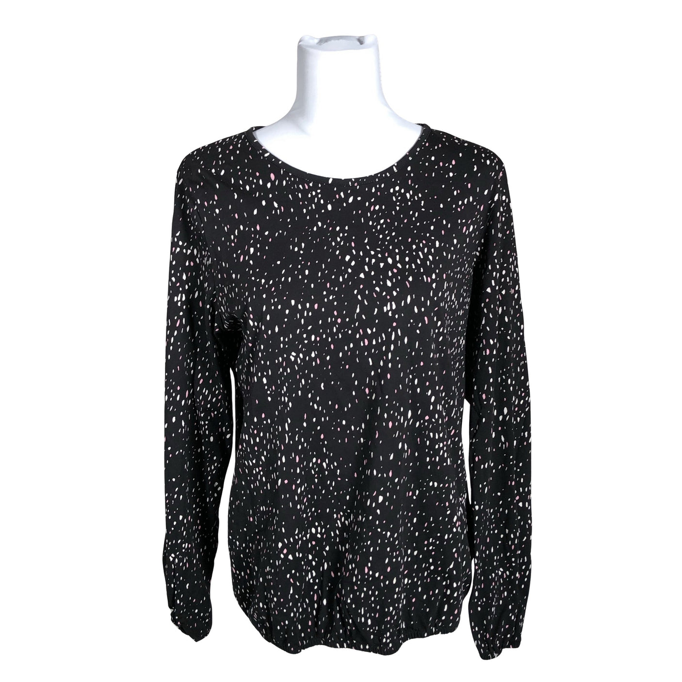 Unisex NOSH - Trikotaažist pluus, suurus 40 - Must (1)