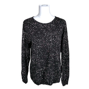 Unisex NOSH - Trikotaažist pluus, suurus 40 - Must (1)