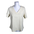 Unisex NOSH - Lühikeste käistega pluus, suurus 40 - Looduslik valge ()
