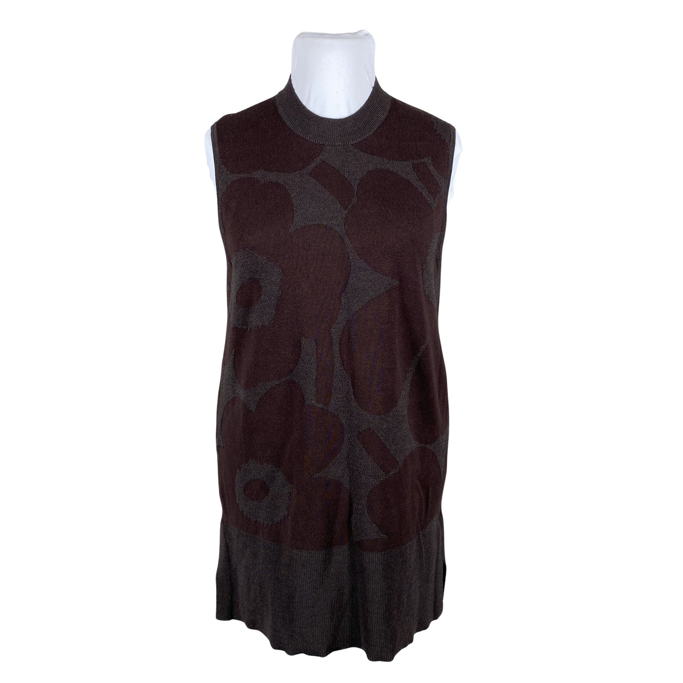 Unisex Marimekko - Kootud tuunika, suurus 42 - Pruun (1)