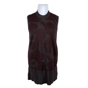 Unisex Marimekko - Kootud tuunika, suurus 42 - Pruun (1)