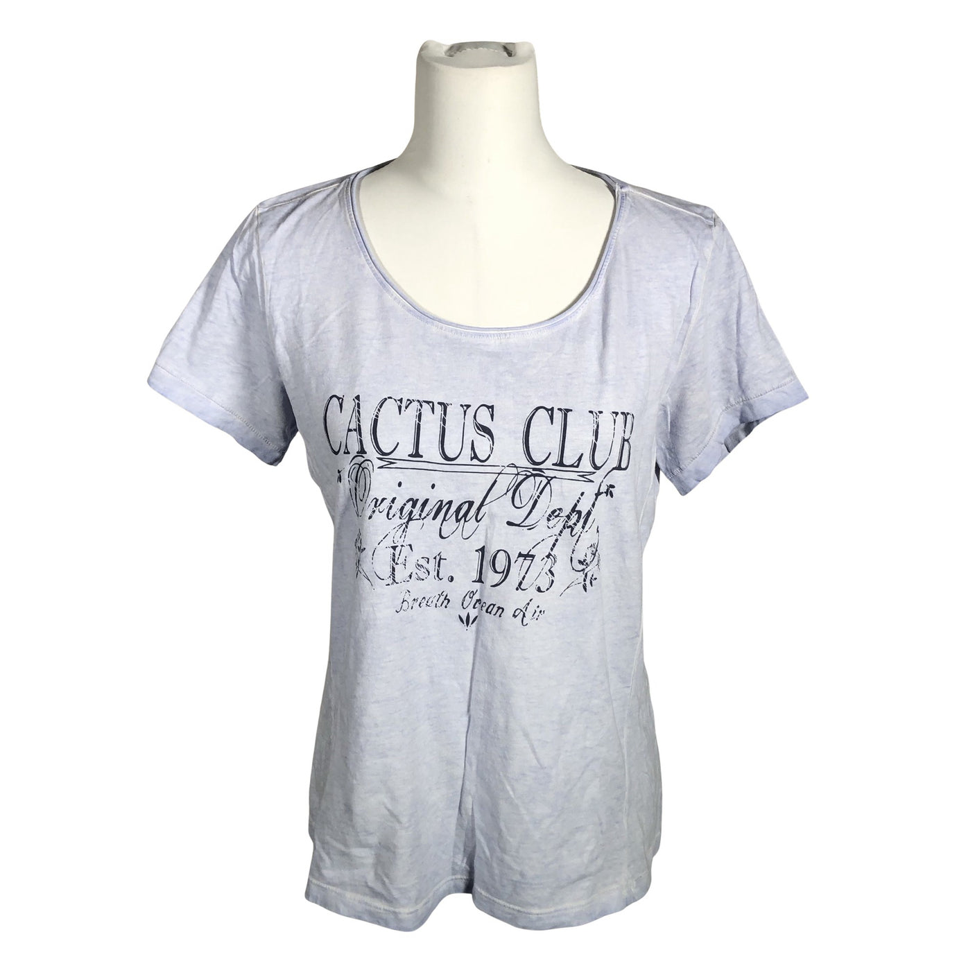 Unisex Fransa - T-särk, suurus 38 - Helesinine (1)