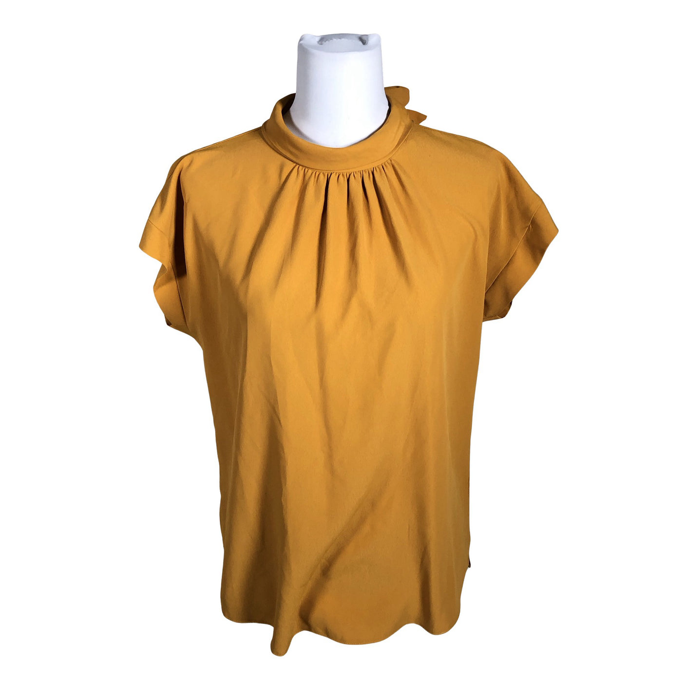Unisex New Look - Lühikeste käistega pluus, suurus 38 - Oranž (1)