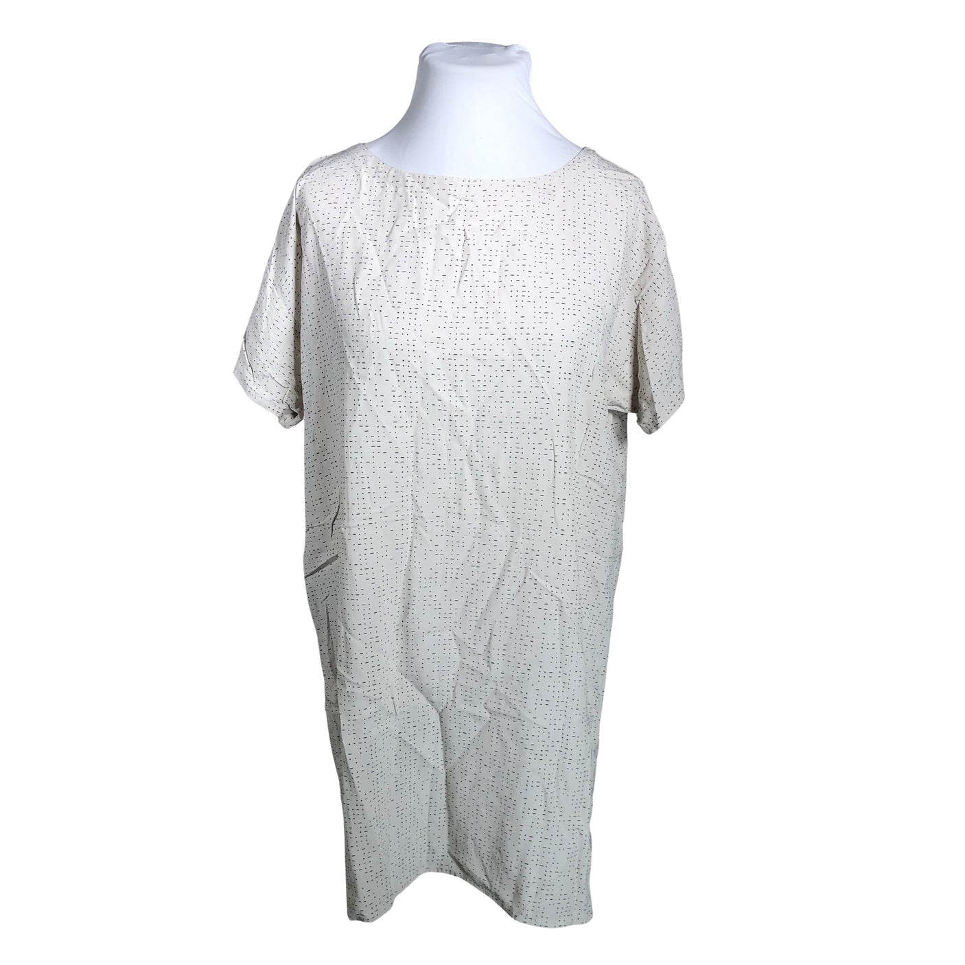 Unisex Eileen Fisher - Õhuke kleit, suurus 48 - Looduslik valge (1)