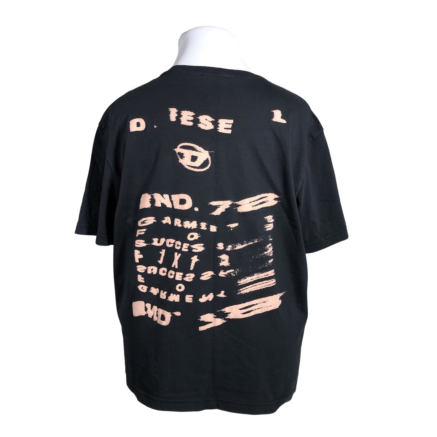 Unisex Diesel - T-särk, suurus 42 - Must (2)