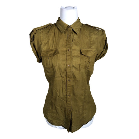 Unisex Gant - Lühikeste käistega pluus, suurus 38 - Roheline ()