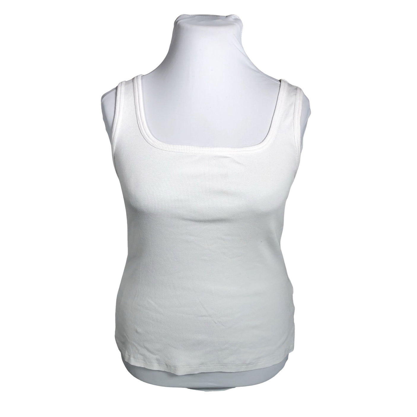 Unisex NOSH - Trikotaažist topp, suurus 42 - Valge (1)