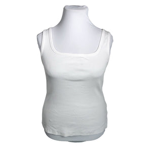 Unisex NOSH - Trikotaažist topp, suurus 42 - Valge (1)