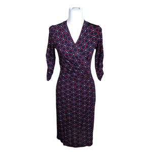 Unisex Andiata - Trikotaažist kleit, suurus 36 - Sinine (1)