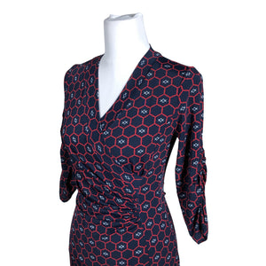 Unisex Andiata - Trikotaažist kleit, suurus 36 - Sinine (3)