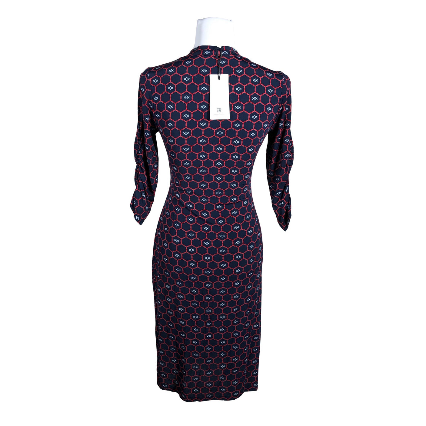 Unisex Andiata - Trikotaažist kleit, suurus 36 - Sinine (2)