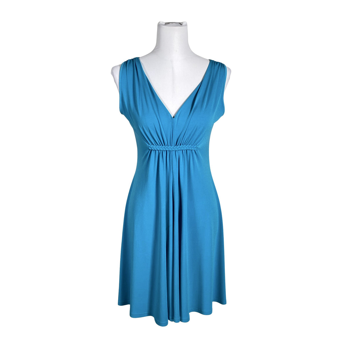 Unisex S.T.I - Trikotaažist kleit, suurus 36 - Türkiis (1)