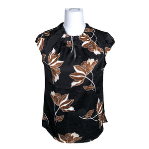 Unisex Comma - Lühikeste käistega pluus, suurus 36 - Must (1)