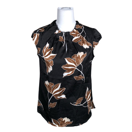 Unisex Comma - Lühikeste käistega pluus, suurus 36 - Must ()