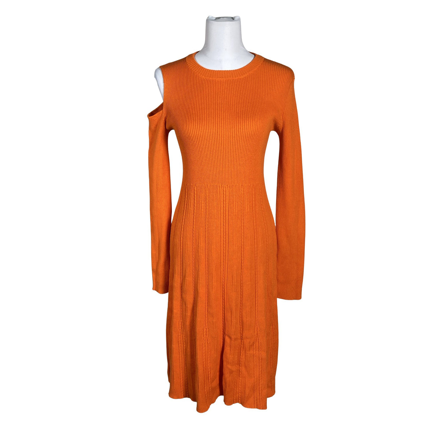 Unisex Esprit - Kootud kleit, suurus 40 - Oranž (1)