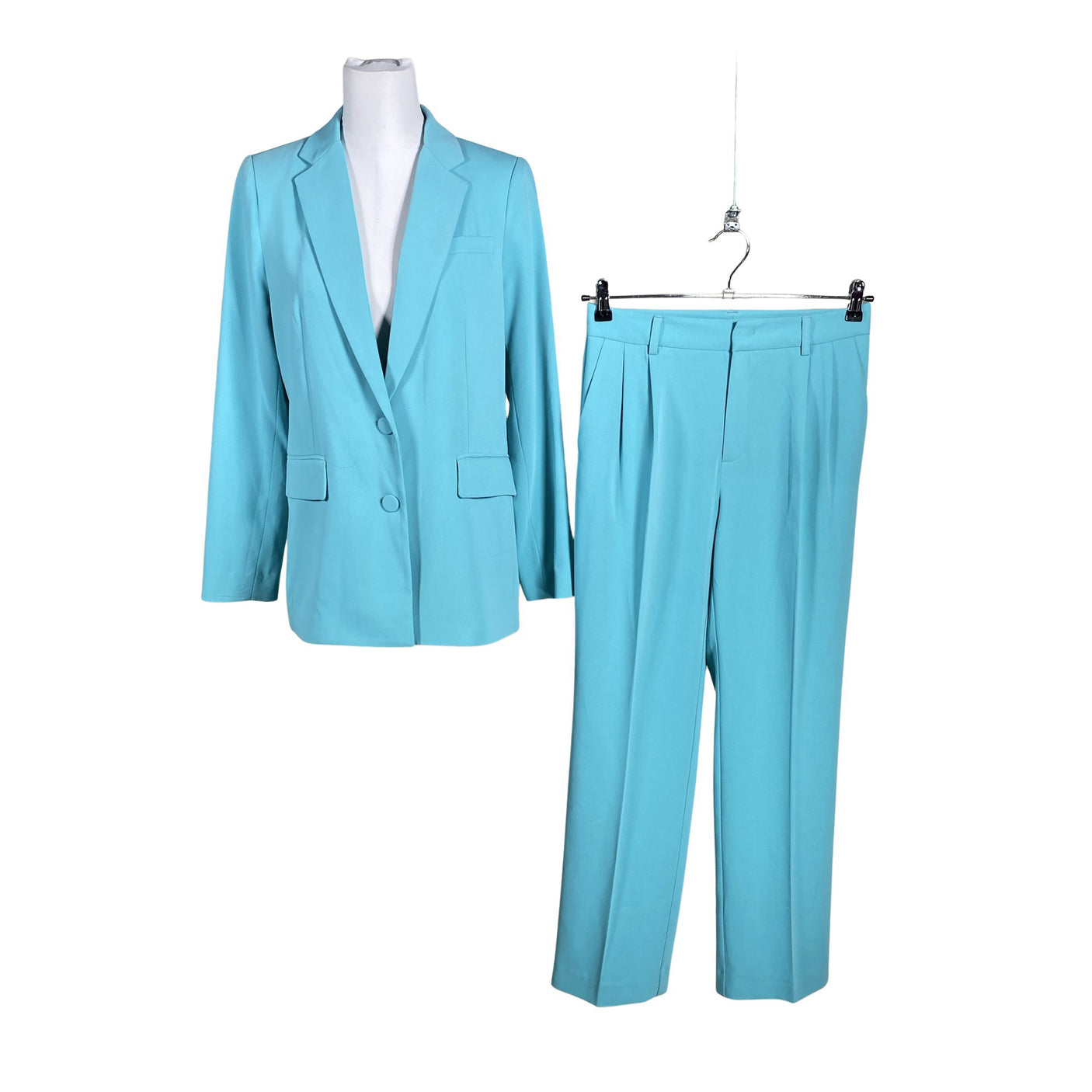 Unisex Rue de Femme - Kostüüm, suurus 36 - Türkiis (1)