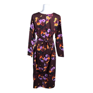 Unisex Kaiko - Trikotaažist kleit, suurus 40 - Veinipunane (2)