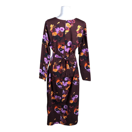 Unisex Kaiko - Trikotaažist kleit, suurus 40 - Veinipunane (2)