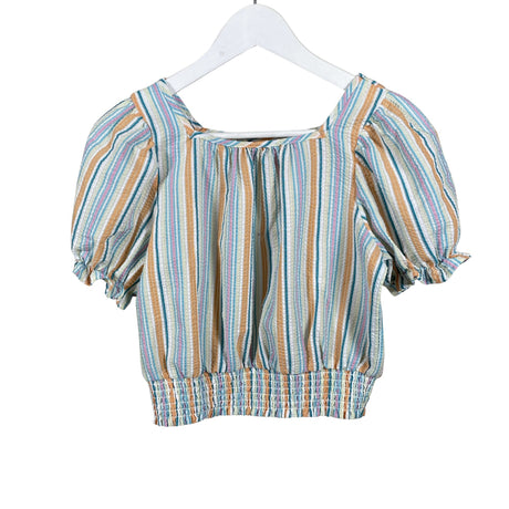 Unisex LMTD - Lühikeste käistega pluus, suurus 158 - 164 - Valge ()