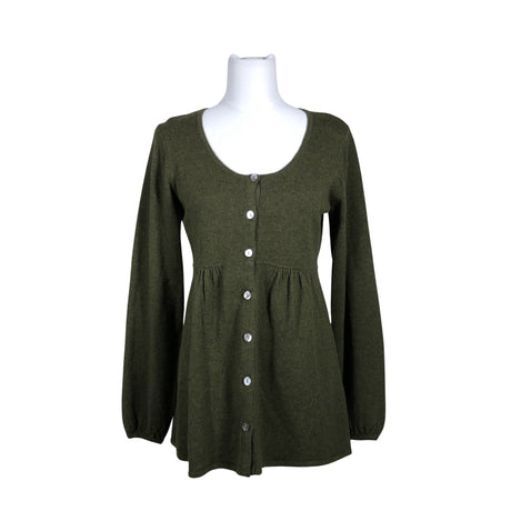 Unisex Gudrun Sjöden - Kardigan, suurus 40 - Roheline ()