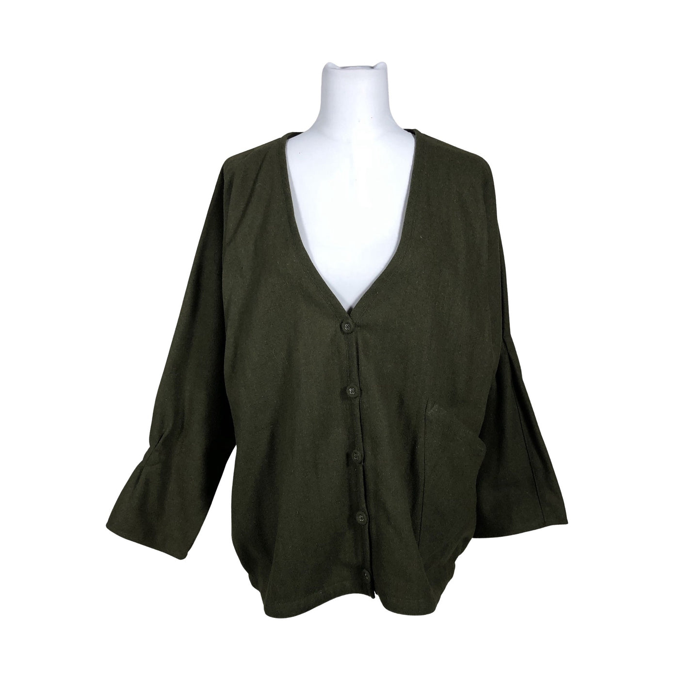 Unisex Gudrun Sjöden - Kardigan, suurus 40 - Roheline (1)