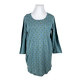 Unisex Gudrun Sjöden - Kootud tuunika, suurus 48 - Sinine ()