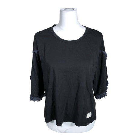 Unisex Odd Molly - Trikotaažist pluus, suurus 36 - Must ()