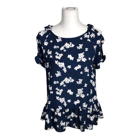Unisex Ivanka Trump - Lühikeste käistega pluus, suurus 38 - Sinine ()