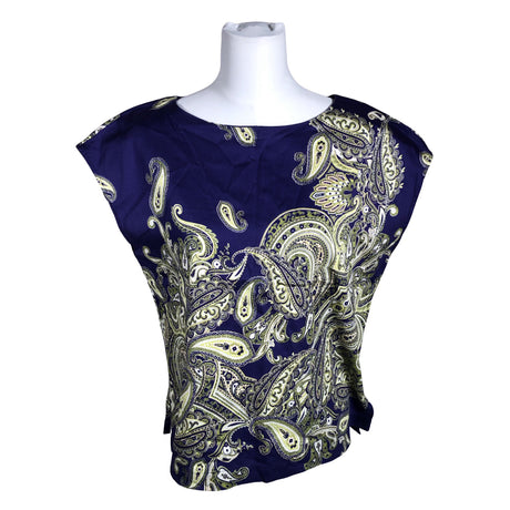 Unisex Ril's - Lühikeste käistega pluus, suurus 40 - Sinine ()