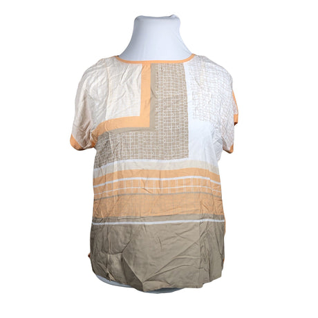 Unisex Gerry Weber - Lühikeste käistega pluus, suurus 42 - Oranž ()