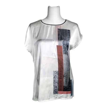 Unisex Garcia Jeans - Lühikeste käistega pluus, suurus 38 - Valge ()