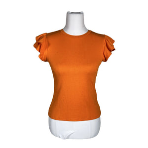 Unisex Holly & Whyte by Lindex - T-särk, suurus 36 - Oranž (1)