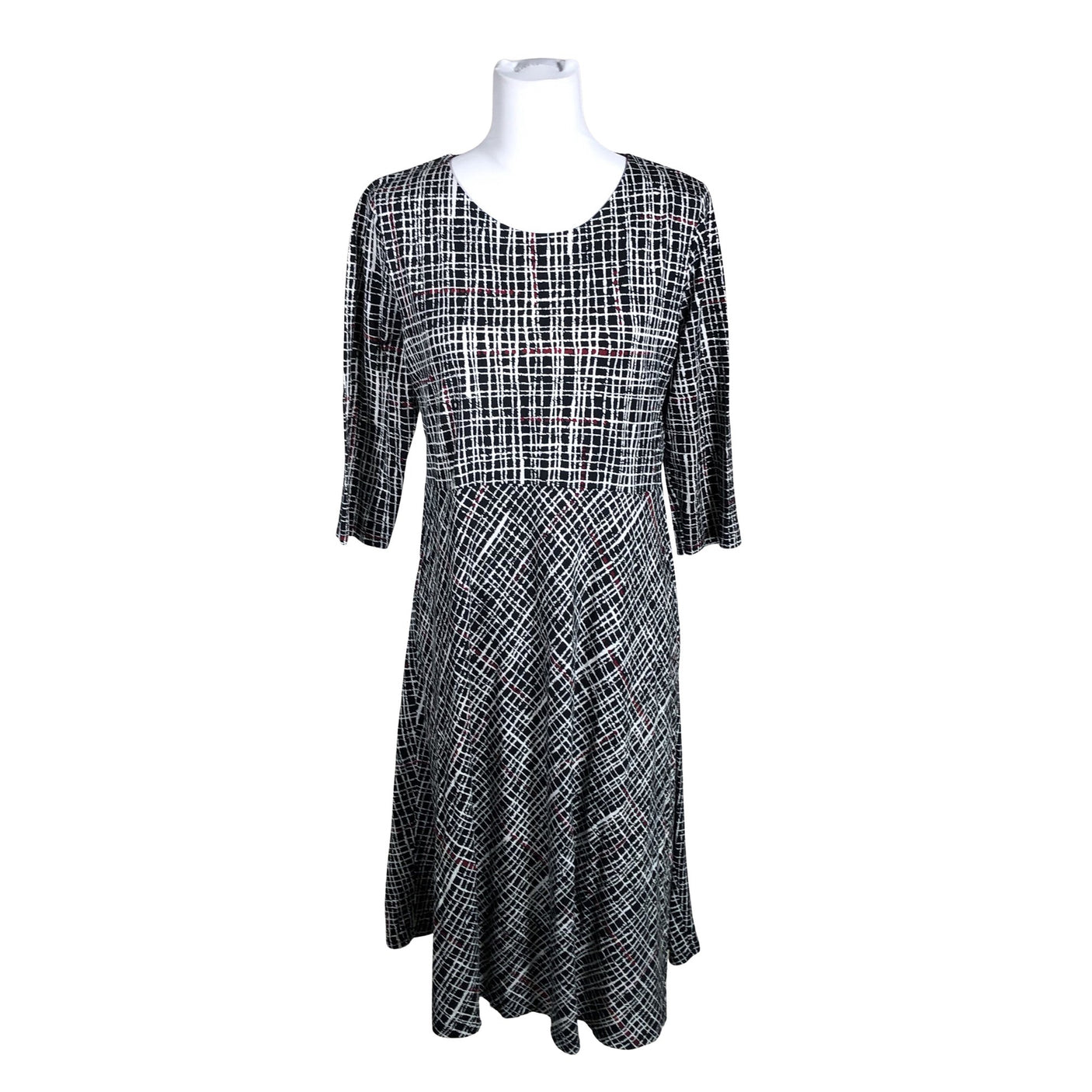 Unisex Nanso - Trikotaažist kleit, suurus 40 - Must (1)