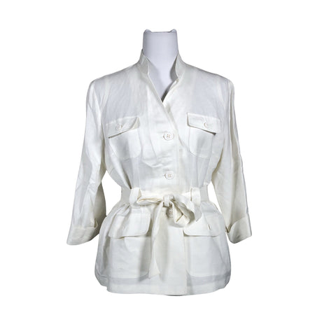 Unisex Trendy Line - Jakk, suurus 40 - Valge ()