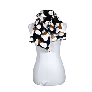 Unisex Handmade - Õhuke sall, suurus Midi - Valge (1)