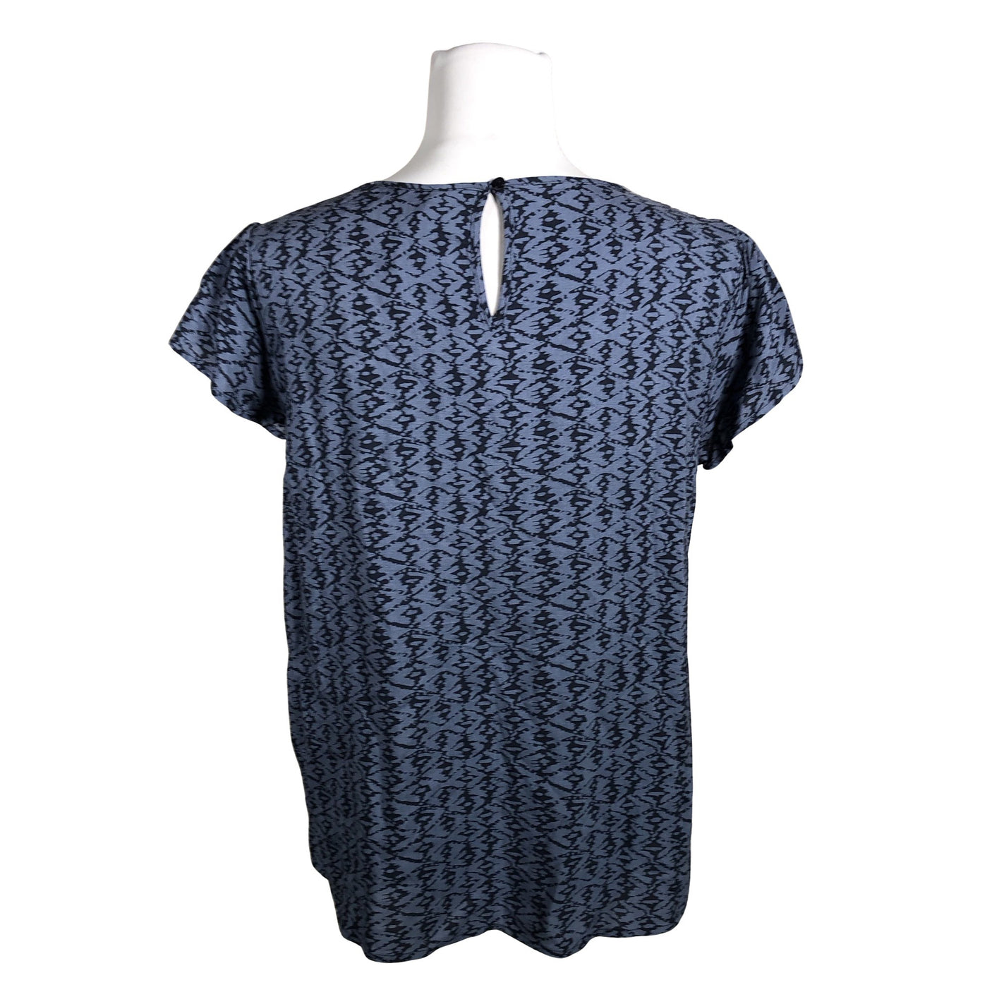 Unisex Soyaconcept - Lühikeste käistega pluus, suurus 38 - Sinine (2)