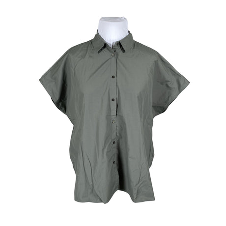 Unisex Soyaconcept - Lühikeste käistega pluus, suurus 42 - Roheline ()